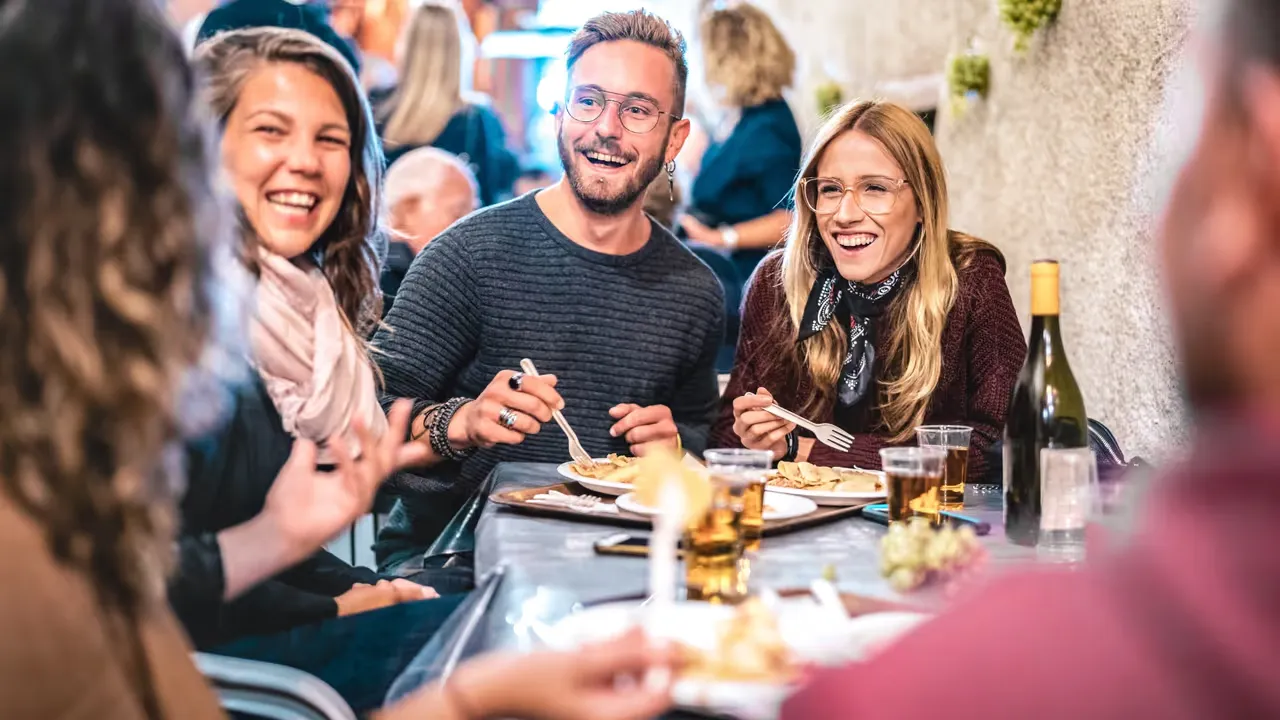 Magin med att äta ute